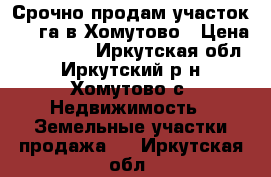 Срочно продам участок 3,8 га в Хомутово › Цена ­ 450 000 - Иркутская обл., Иркутский р-н, Хомутово с. Недвижимость » Земельные участки продажа   . Иркутская обл.